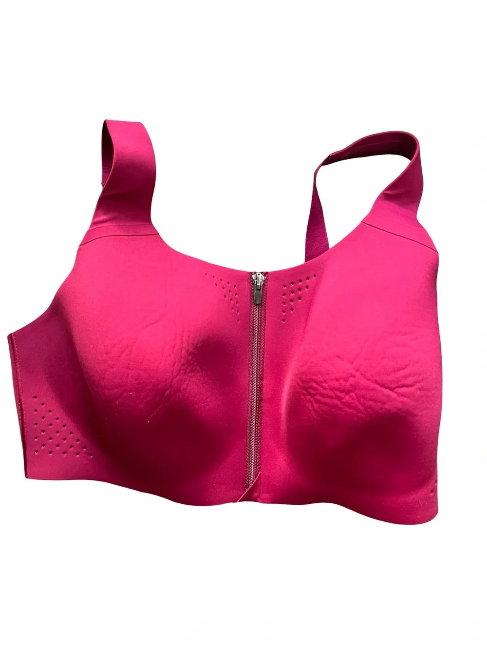 VSX Featherweight Maxi Front-Close Sports Bra Campari Red 36DD